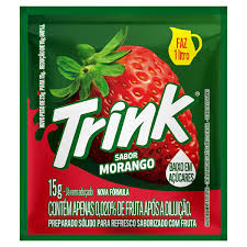 Suco Trink sabor morango